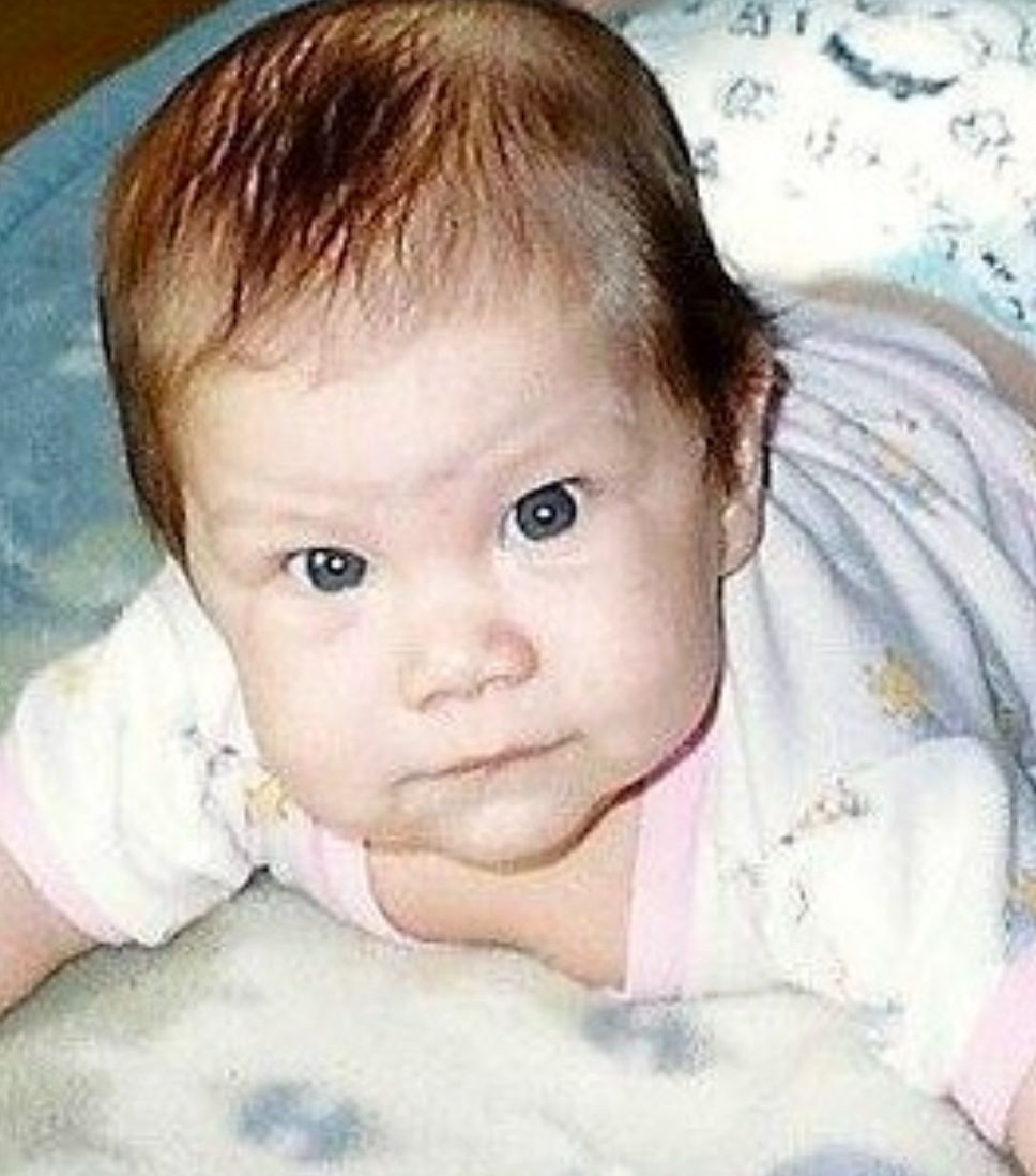 Arissa quando bebê